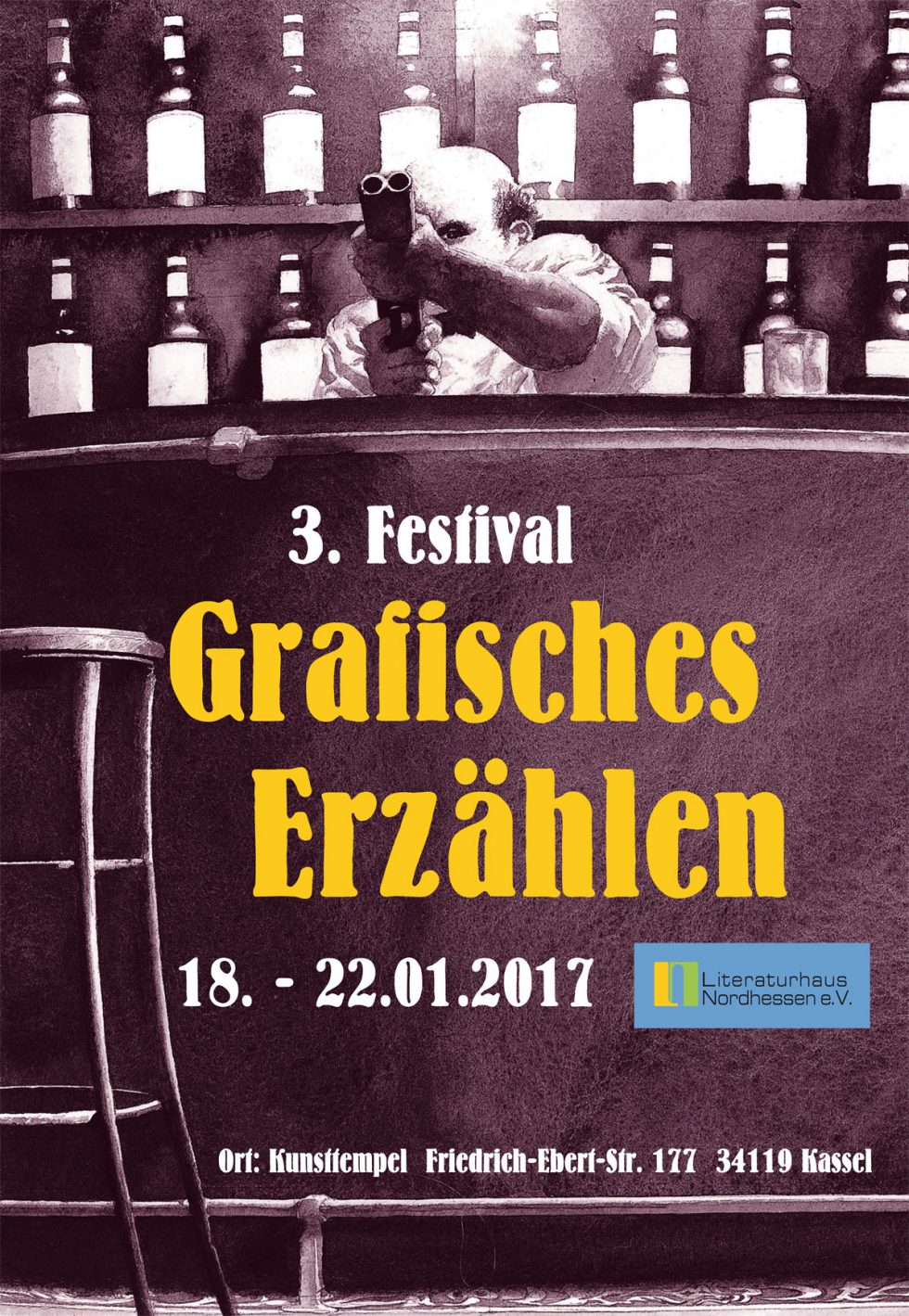 3. FESTIVAL GRAFISCHES ERZÄHLEN 18. bis 22. Januar 2017