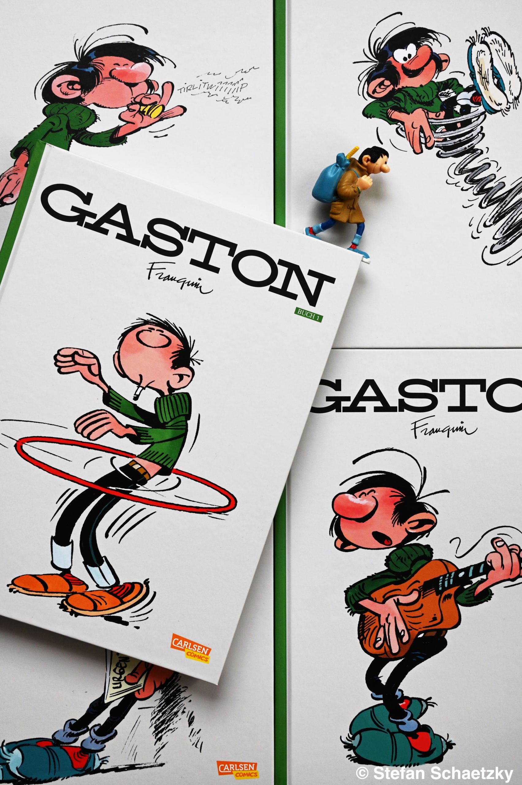 Spaß im Büro mit Gaston